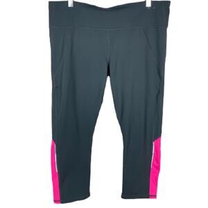 GAP Body Color Block Panel Capris Sz XL